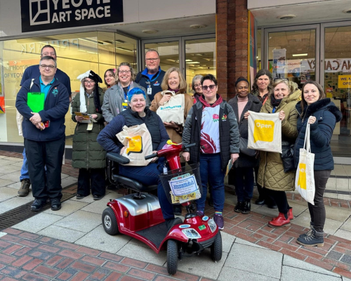 Photo of a group of Open Mental health Champions