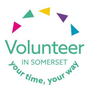 Volunteer in Somerset - your time, your way logo